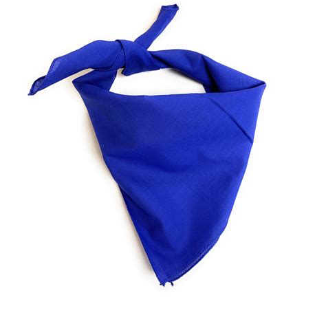 blue neckerchief.